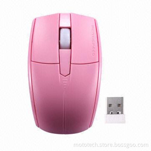Ergonomic Design Noiseless 2.4G Wireless Mouse